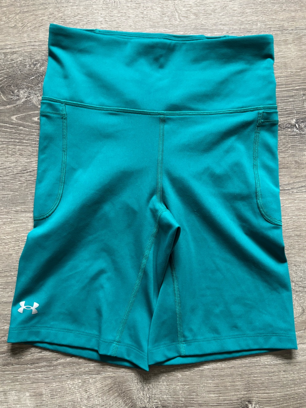 Under Armour biker short Trio - dark purple, lilac and Teal - Picture 6 of 7